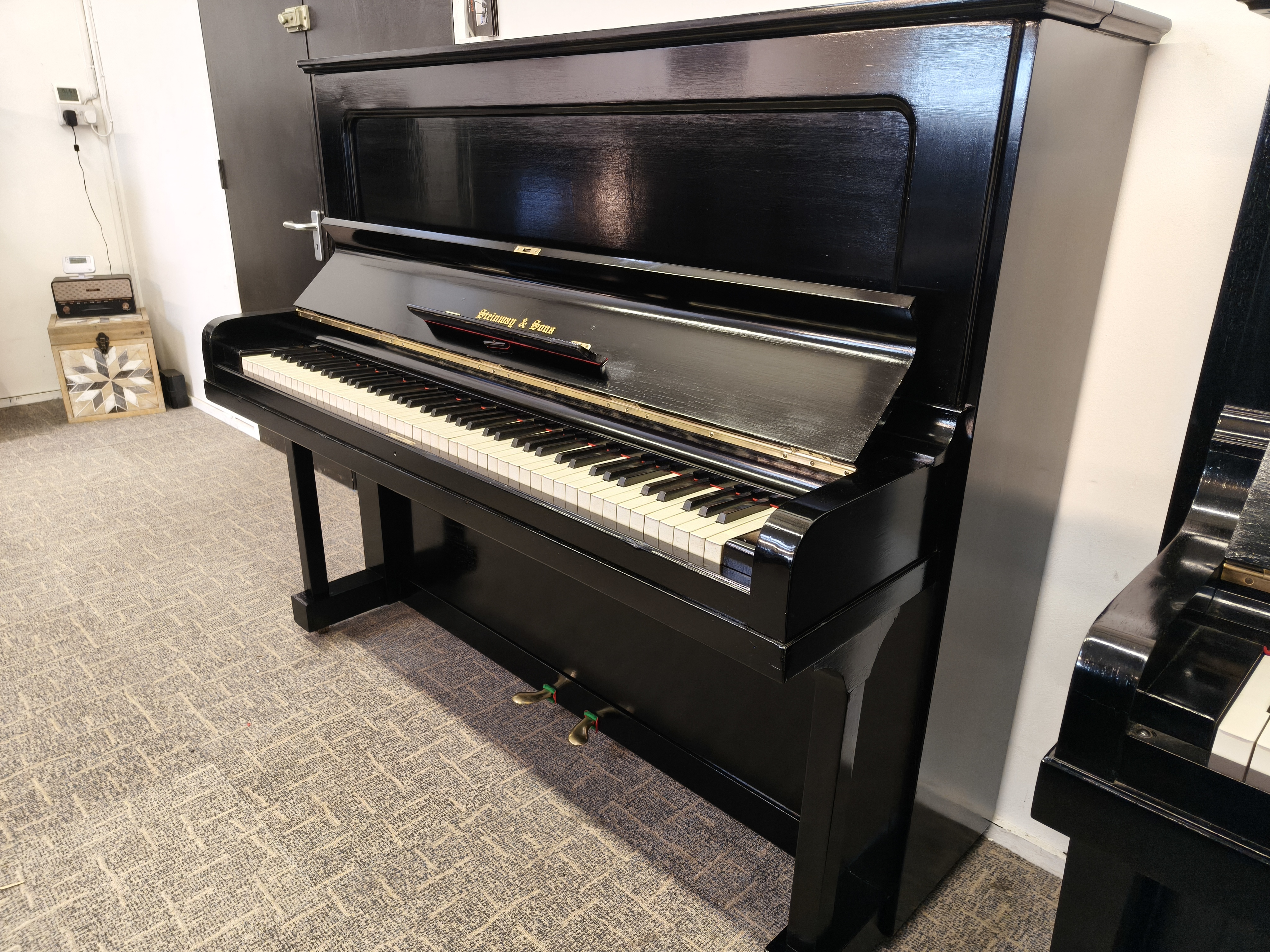 Steinway & Sons, Model K Vertegrand, Ebony, Repolished Piano, £7,500