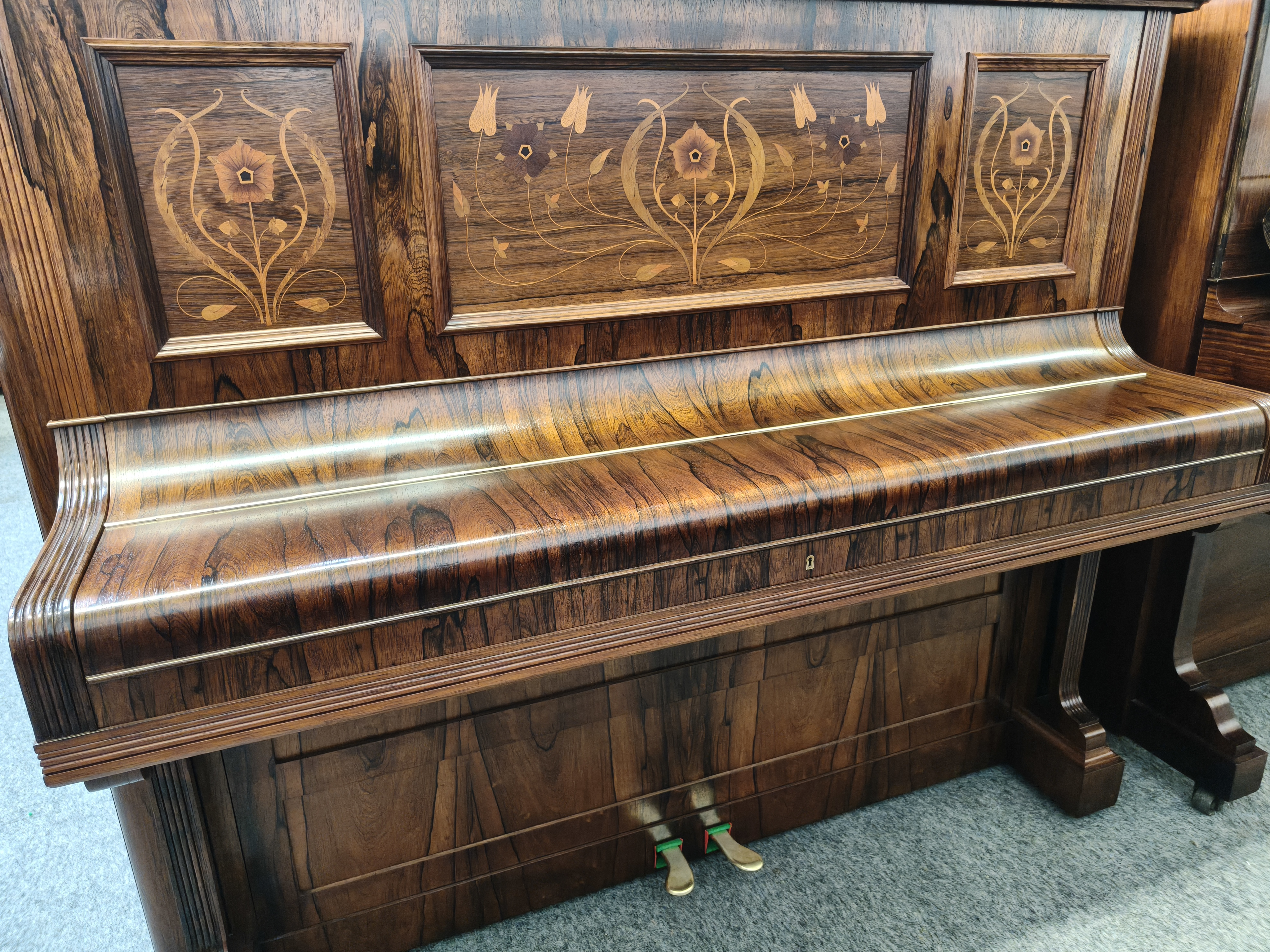 C. Bechstein Model 3, Fabulously Inlaid Rosewood Piano, £5,000 - Image 22