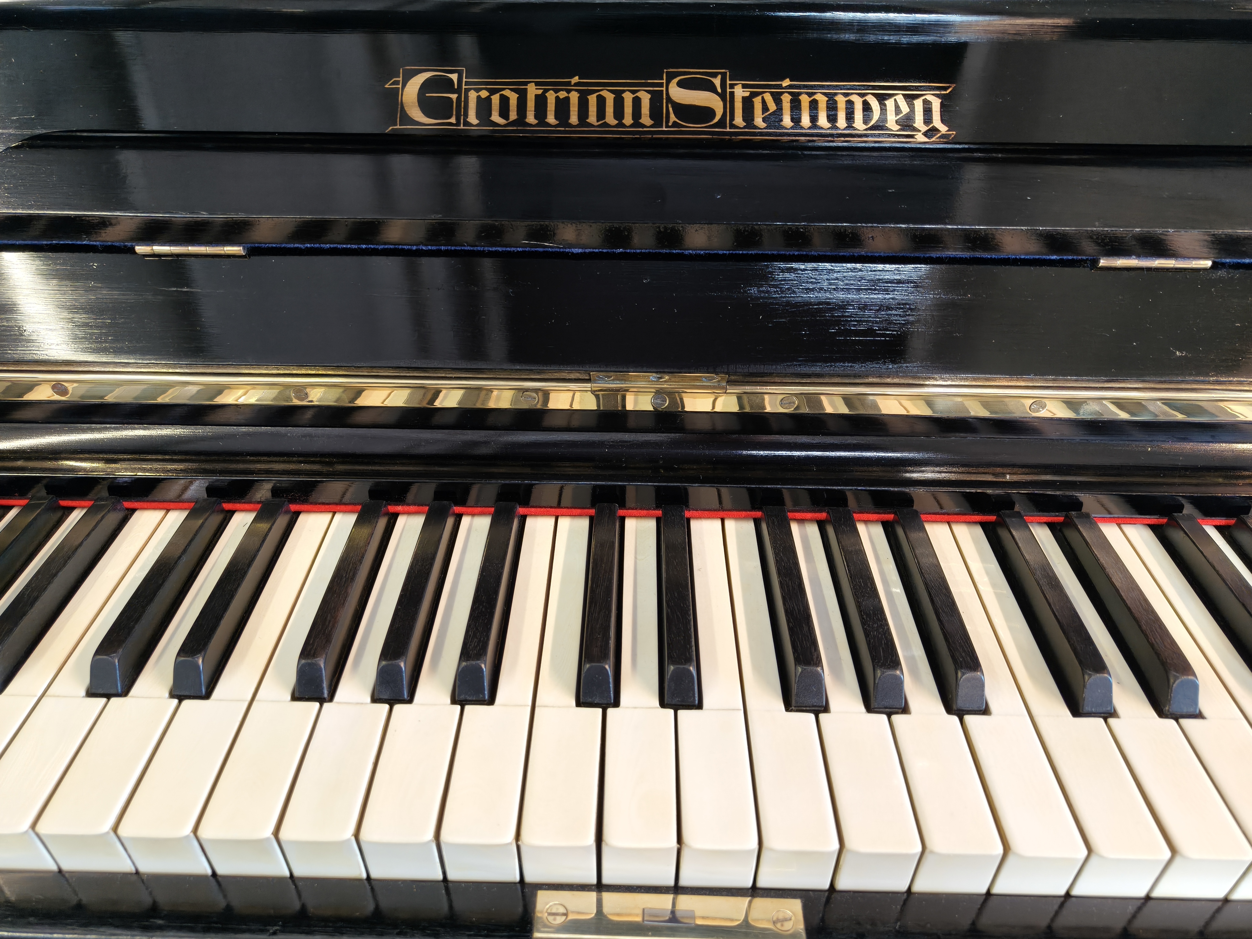 Grotrian Steinweg, Concert Model 136, Ebony German Piano, £6,500 - Image 4