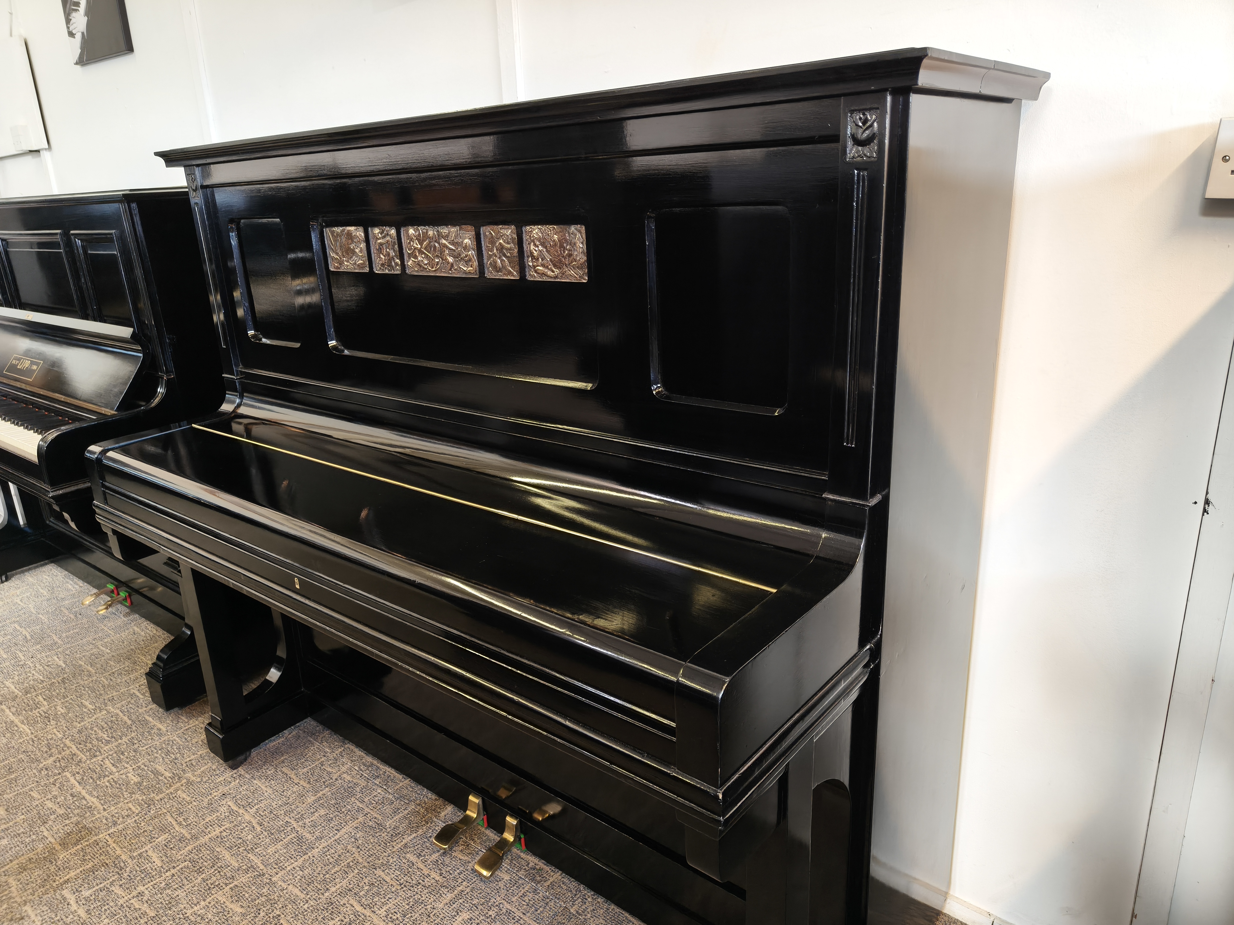Grotrian Steinweg, Concert Model 136, Ebony German Piano, £6,500 - Image 15