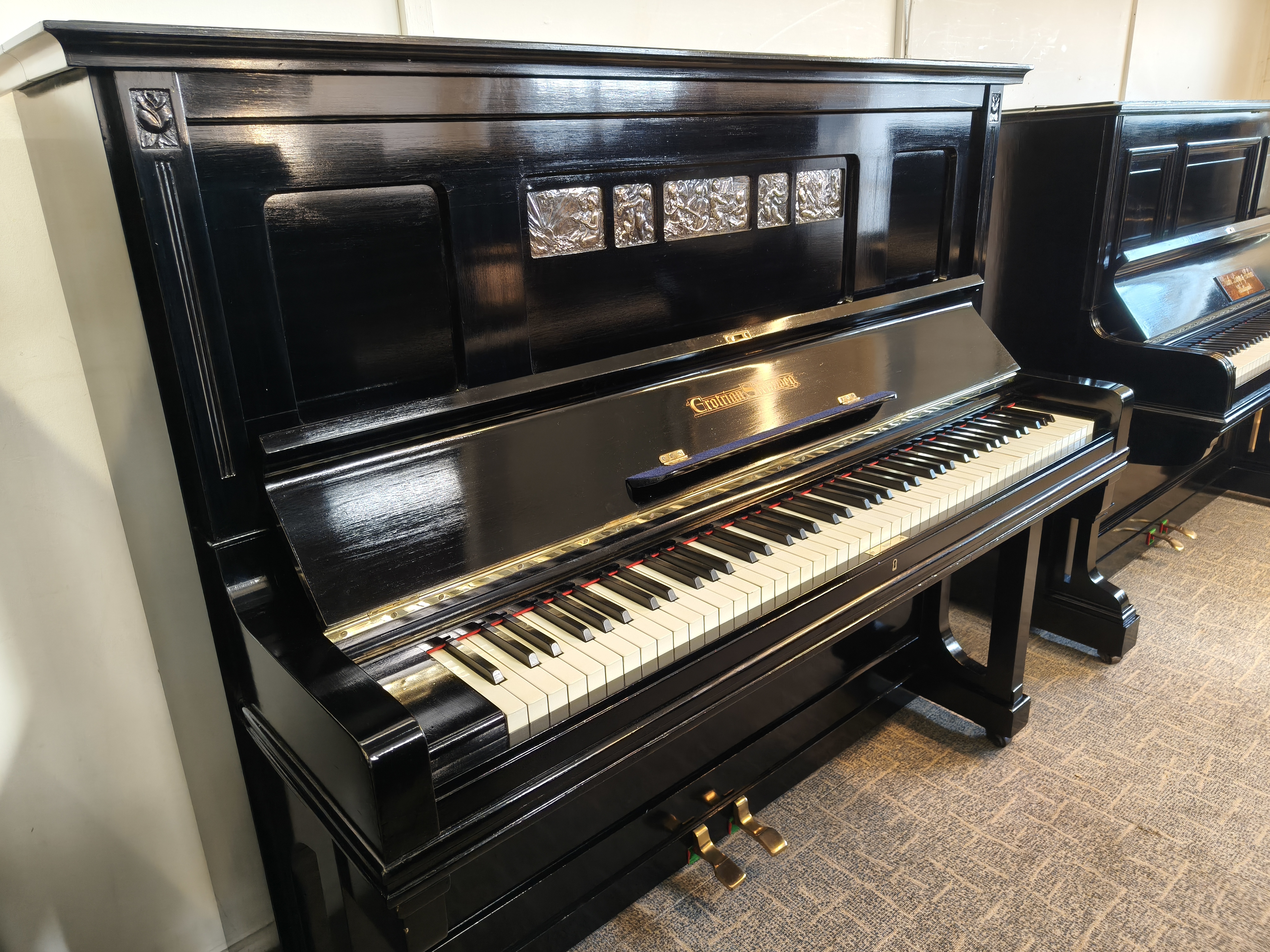 Grotrian Steinweg, Concert Model 136, Ebony German Piano, £6,500 - Image 26
