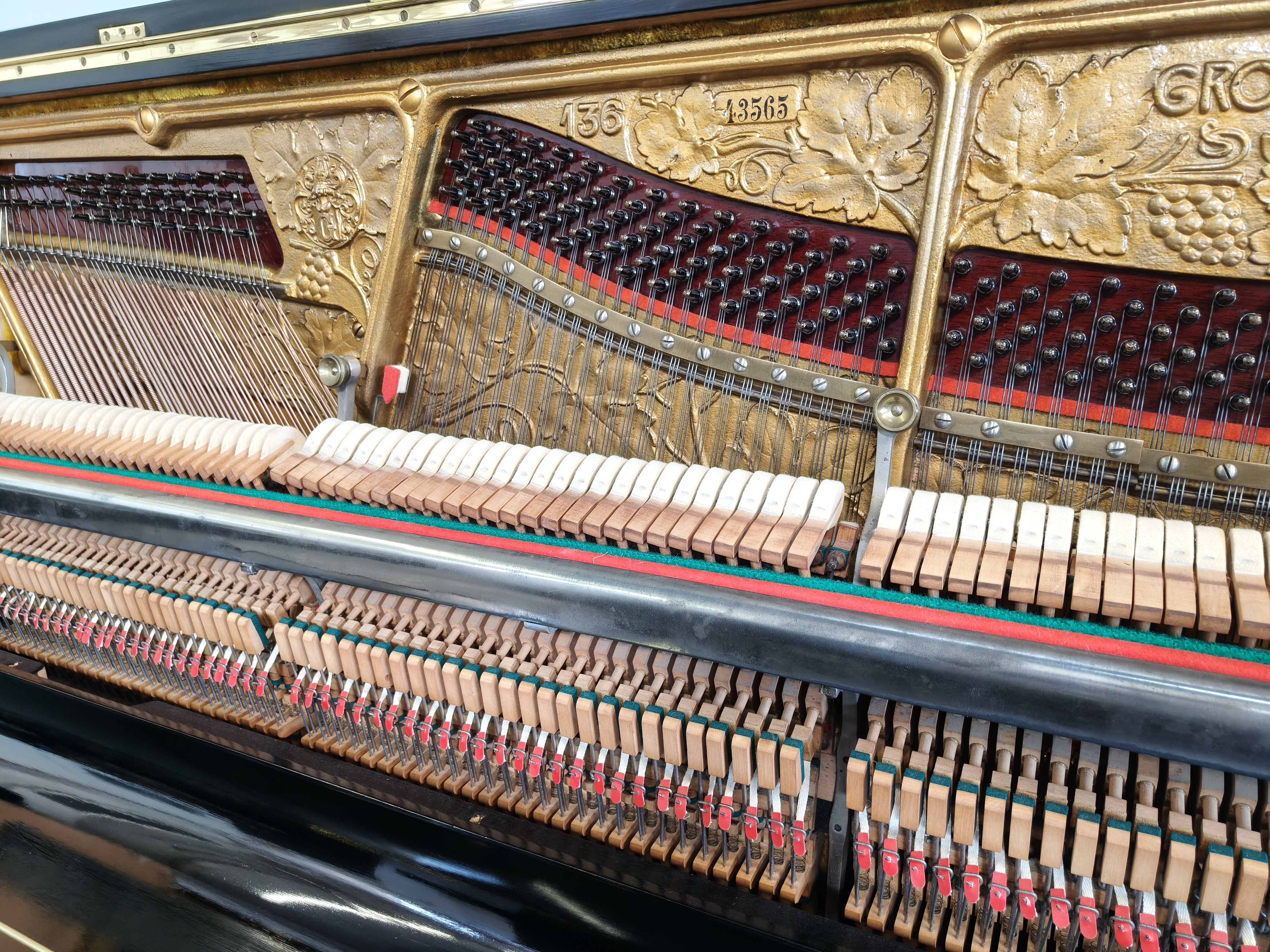 Grotrian Steinweg, Concert Model 136, Ebony German Piano, £6,500 - Image 31