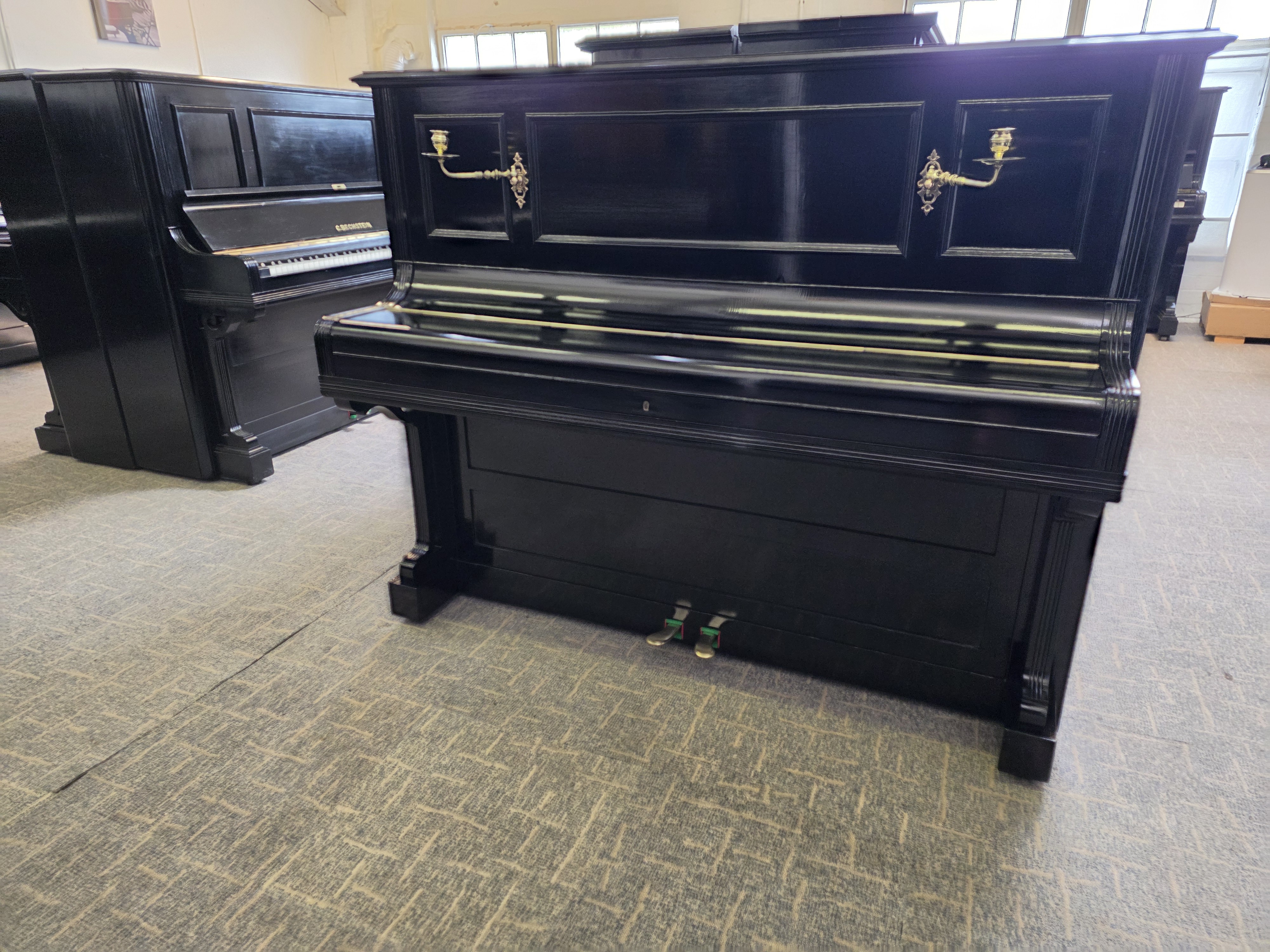 C. Bechstein Model 4, Repolished Ebony Piano £3,600 - Image 3