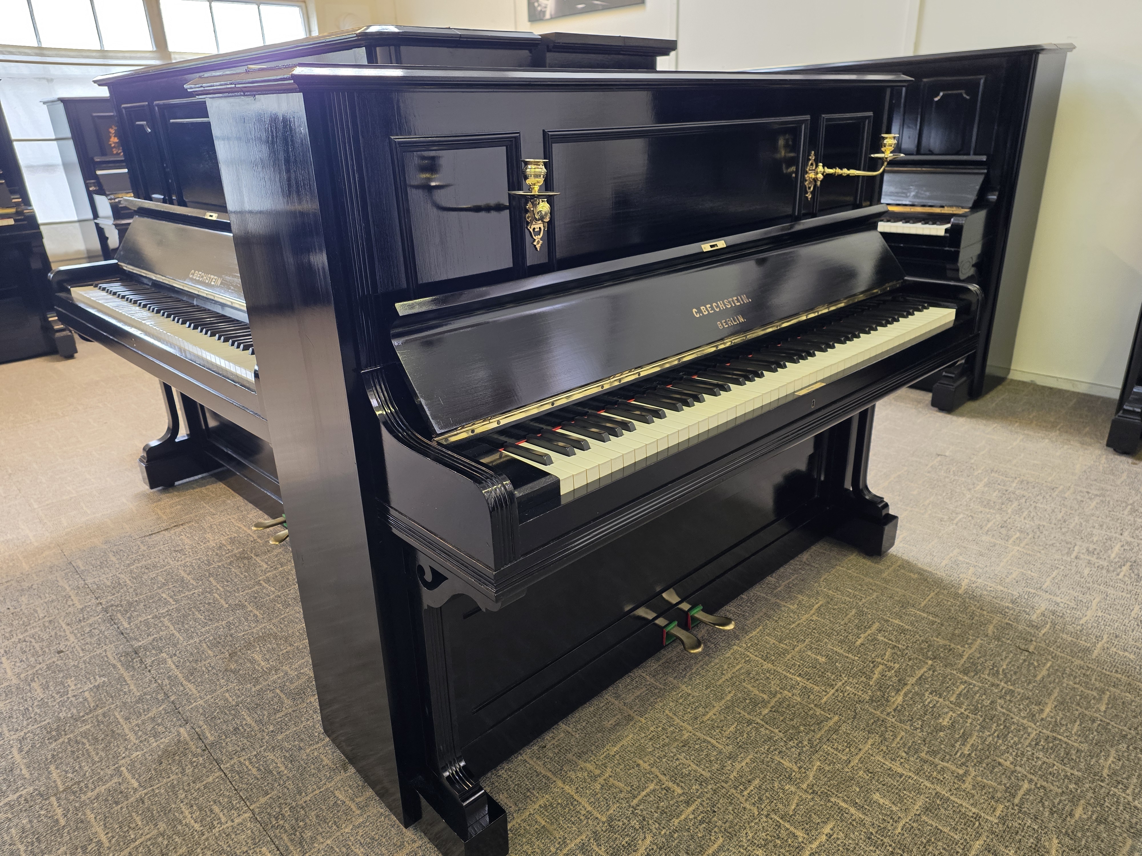 C. Bechstein Model 4, Repolished Ebony Piano £3,600