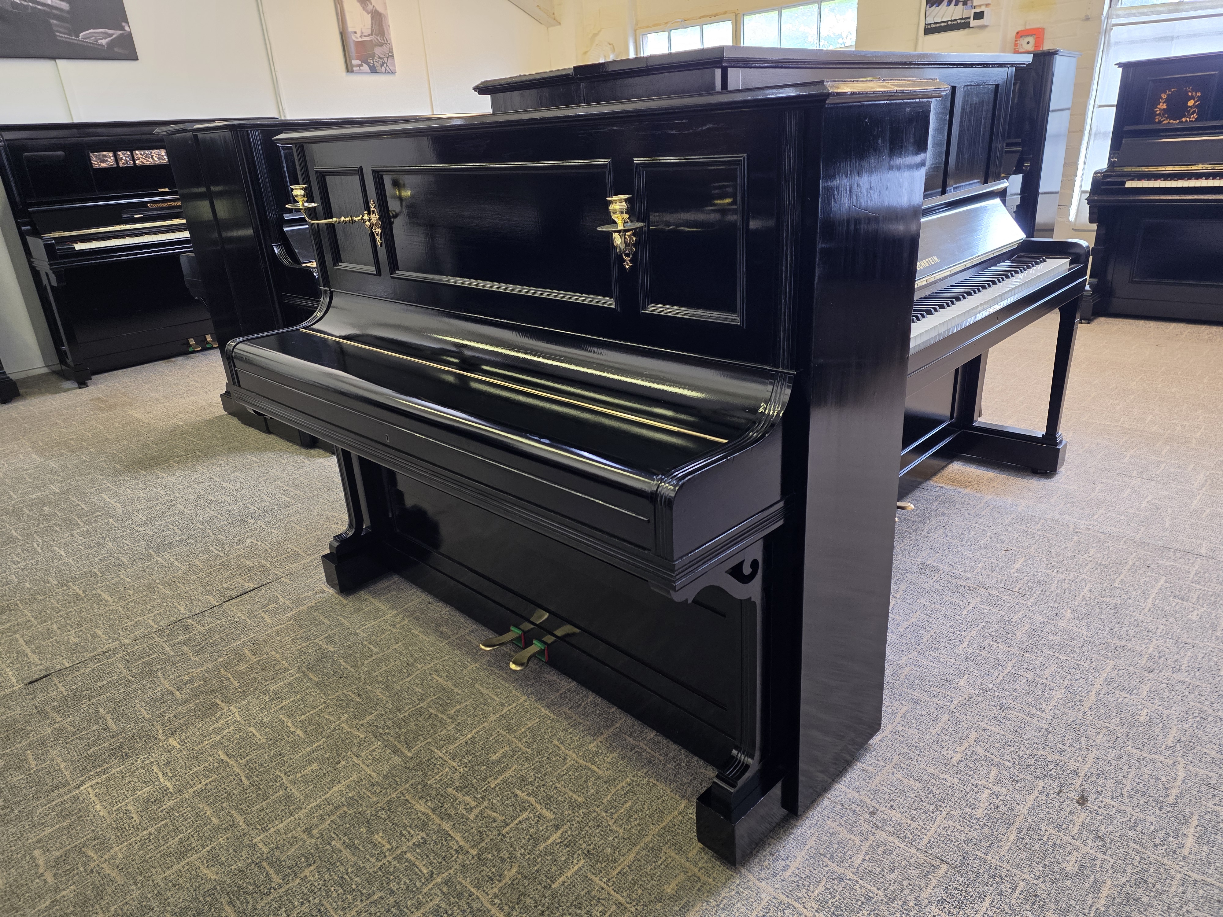 C. Bechstein Model 4, Repolished Ebony Piano £3,600 - Image 6