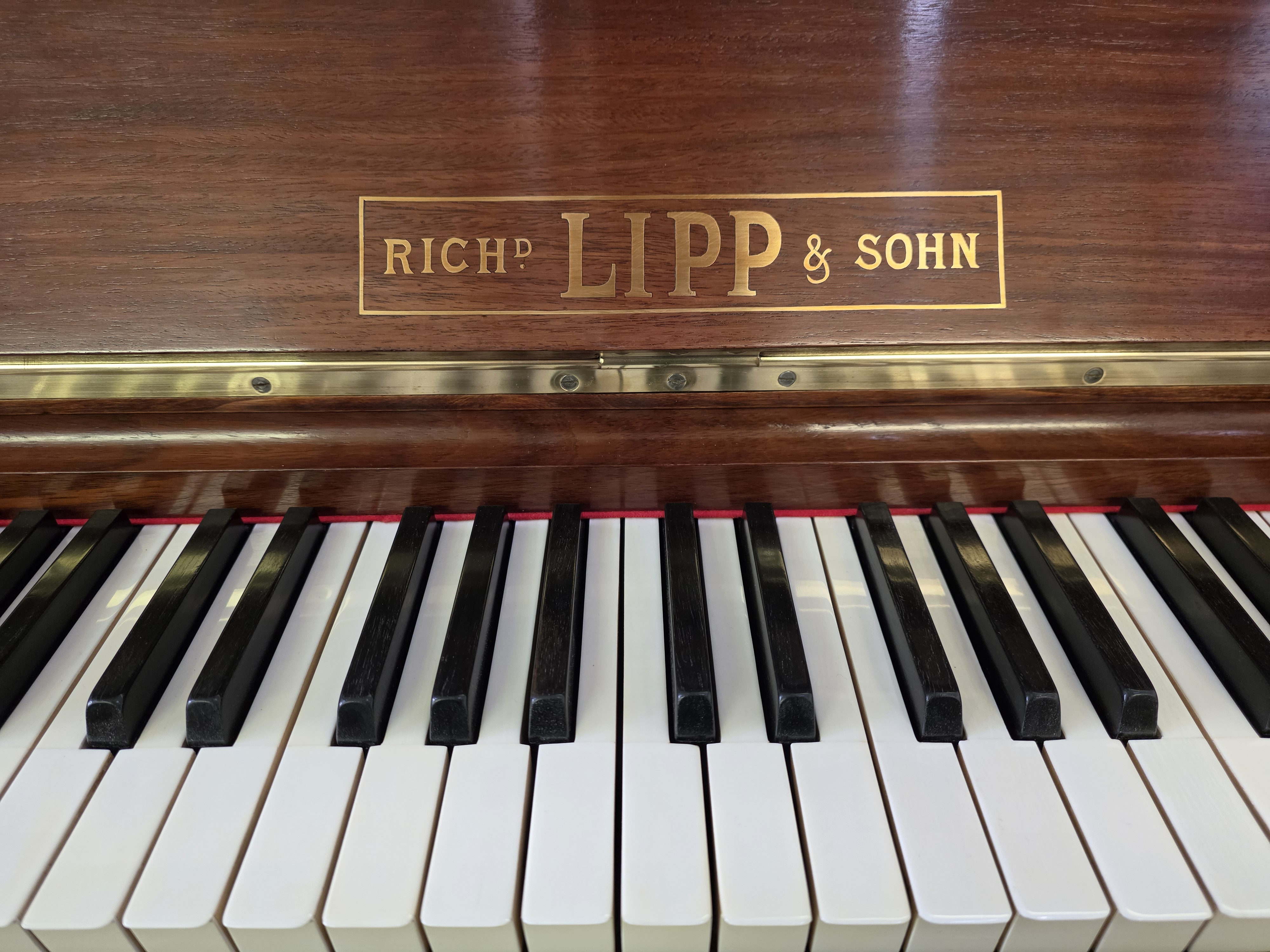 Richard Lipp, Rosewood Decoratively Inlaid Piano £5,500 - Image 6