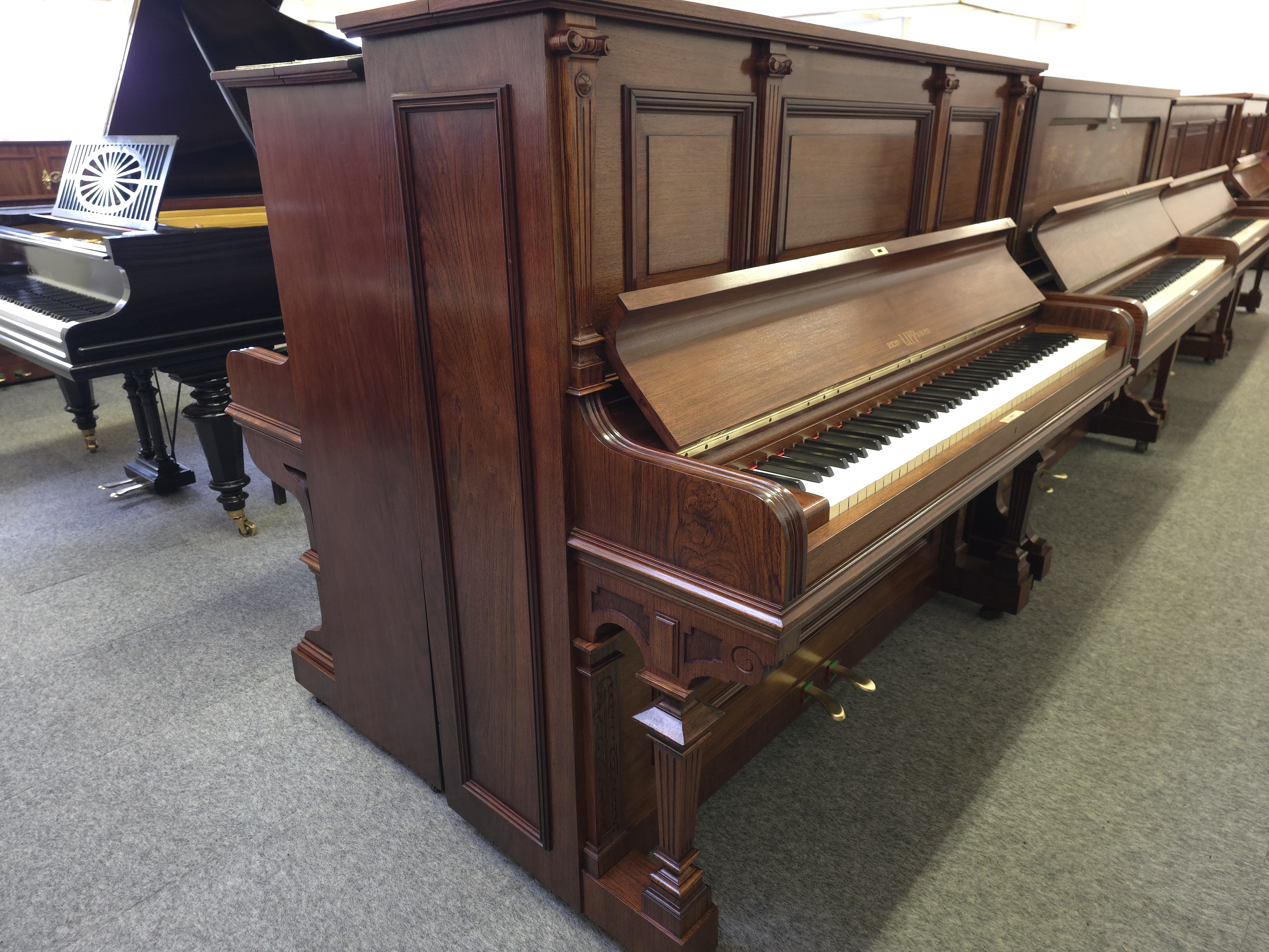 Richard Lipp, Rich Rosewood Fully Restored Piano £5,500